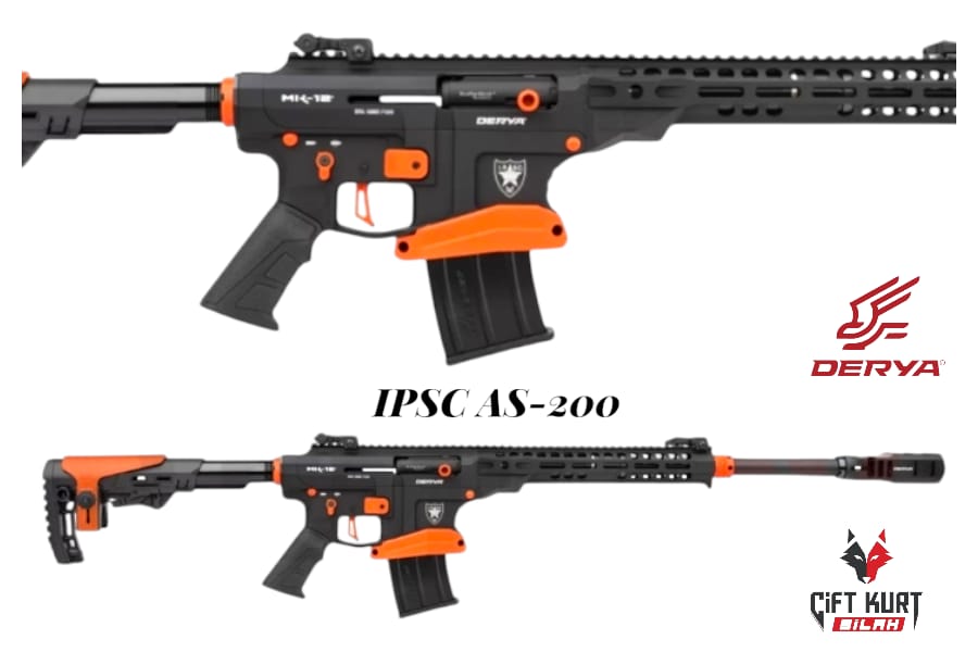 Derya MK-12 IPSC AS-200 Şarjörlü Yivsiz Av Tüfeği